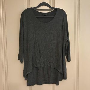 The Limited Gray Top